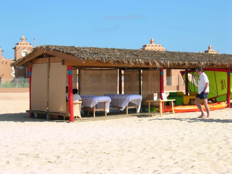 Massage am Strand Hotel Riu Funana