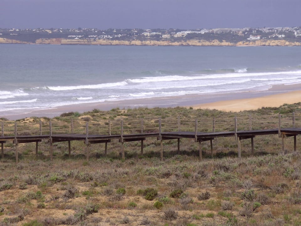 Stege zum Strand NAU Salgados Dunas Suites