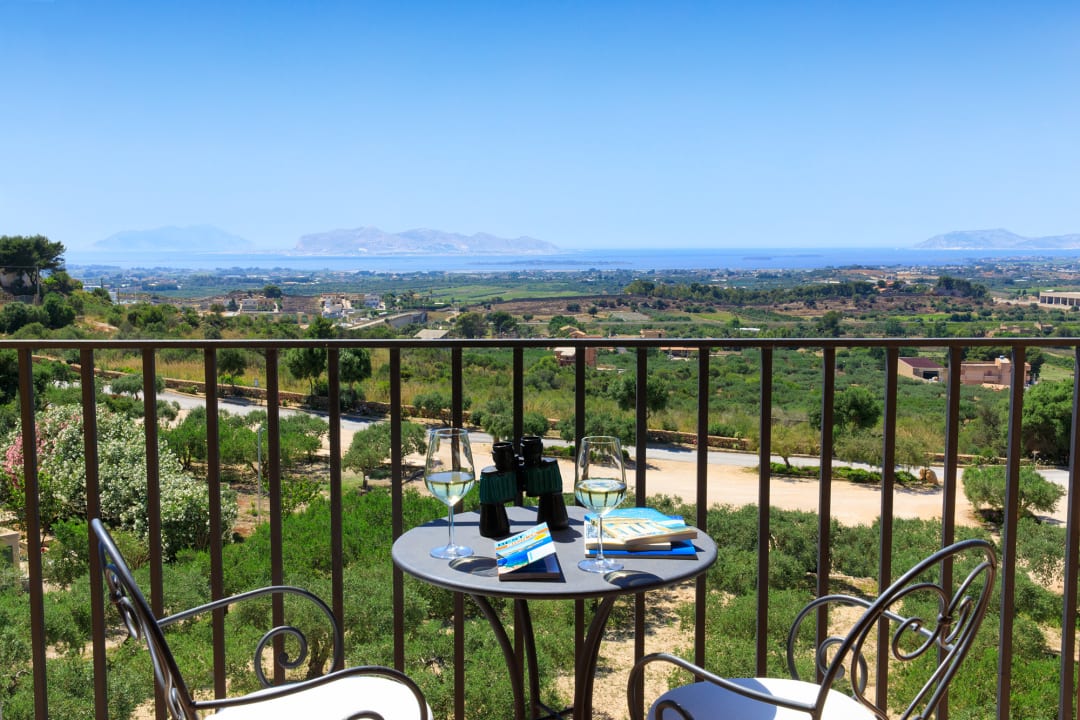 Ausblick Baglio Oneto dei Principi di San Lorenzo - Luxury Wine Resort