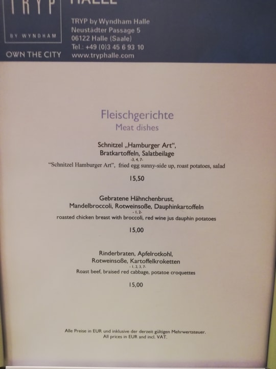 Gastro TRYP by Wyndham Halle