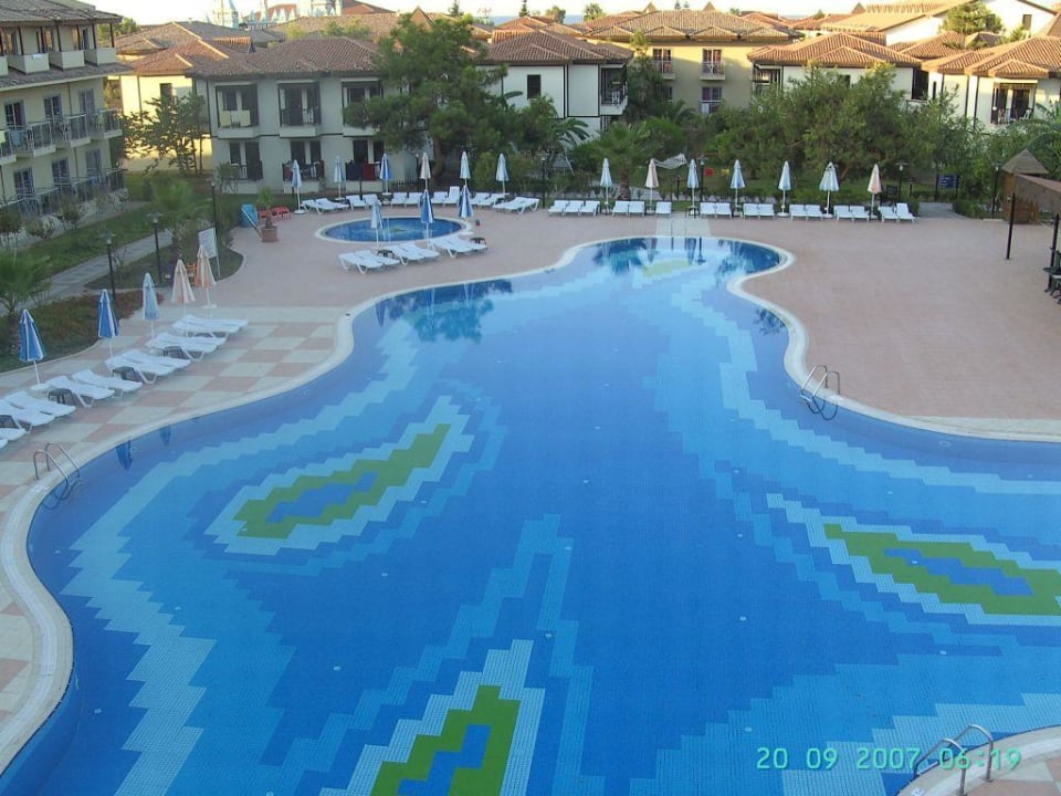 Blick vom Balkon-RelaxPool Hotel Club Nena