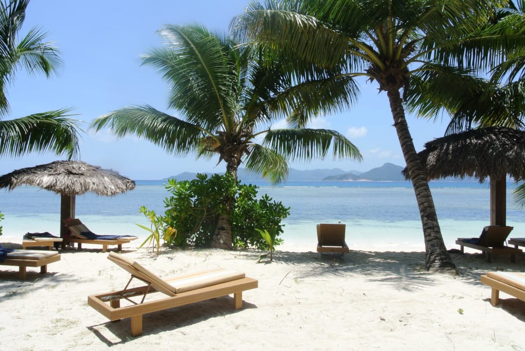 Dauerärgerniss ab 7h besetzte Liegen La Digue Island Lodge