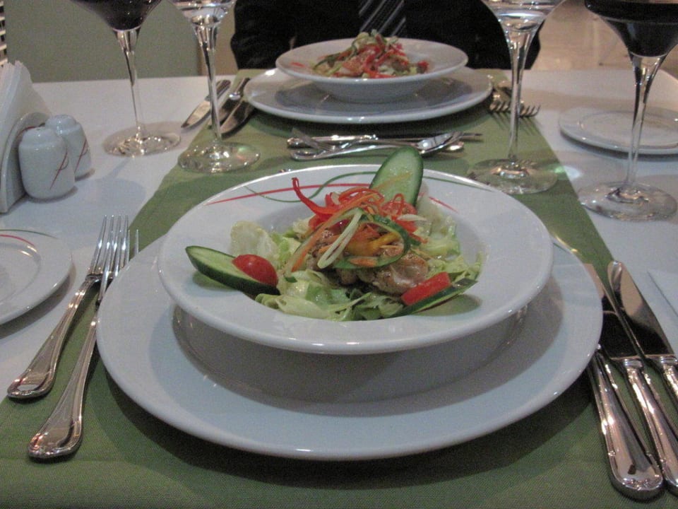 Vorspeise Italiener Sunis Evren Beach Resort Hotel & Spa