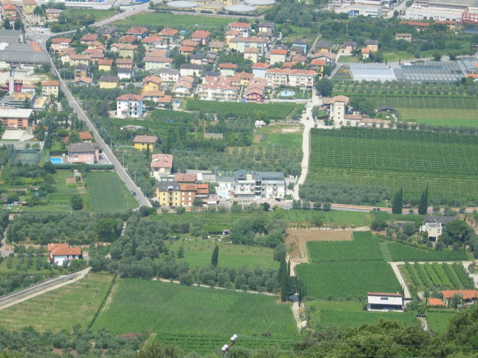 Blick vom Monte Brione Ecohotel Primavera