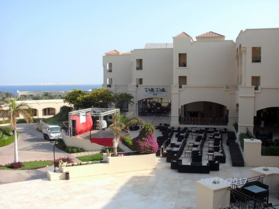 Bühne zur Abendunterhaltung Cleopatra Luxury Resort - Sharm El Sheikh