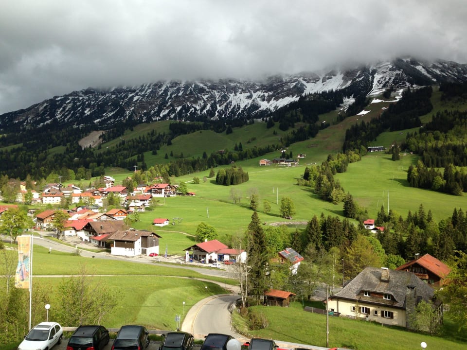 Ausblick vom  Balkon Oberjoch - Familux Resort