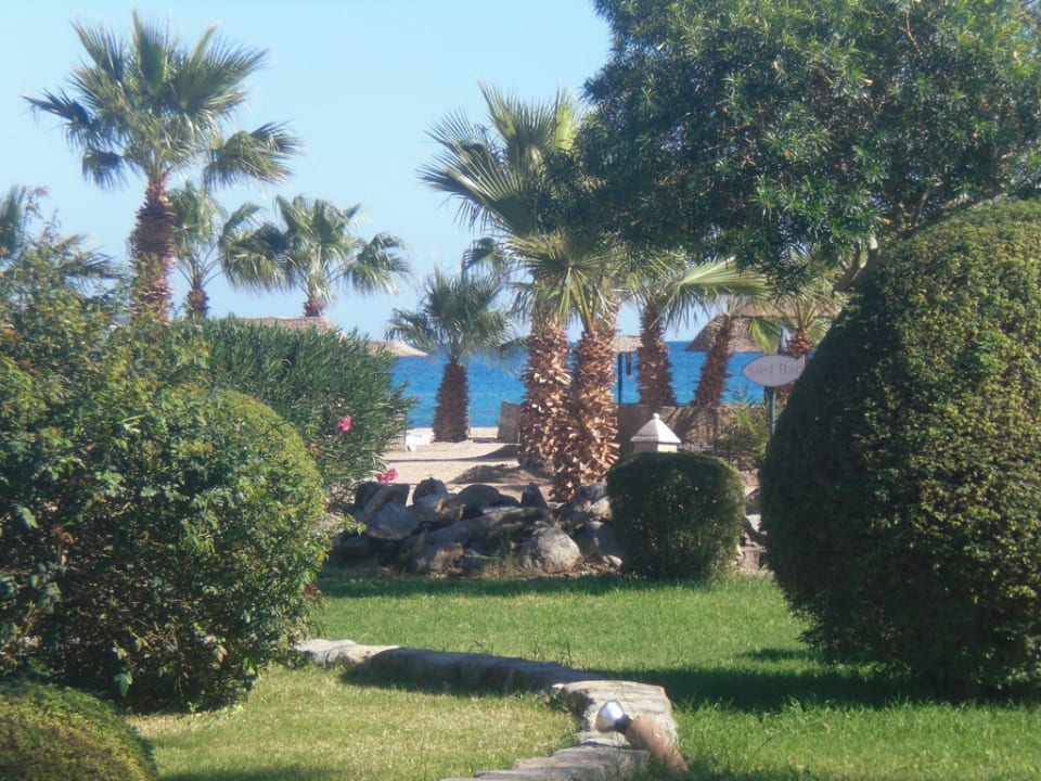 Wunderschöne Gartenanlage Lotus Bay Beach Resort