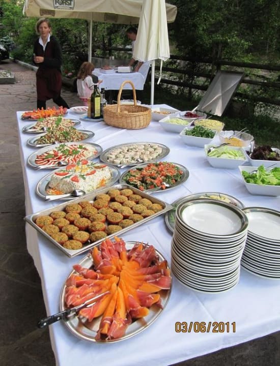 Buffet am Grilltag Hotel Wieslhof