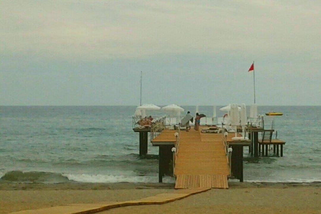  Steg sehr schön zum Baden Dizalya Palm Garden
