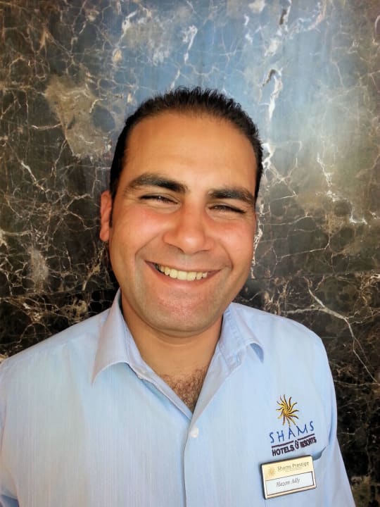 Das erste Lächeln für den Gast: Reception Hazem Shams Prestige Abu Soma-Adults Only