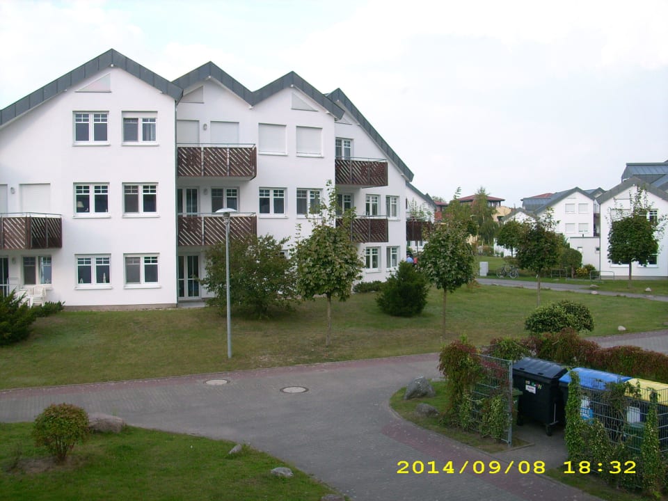 Blick vom Balkon whg.807 Ferienwohnanlage Ostseepark Bansin