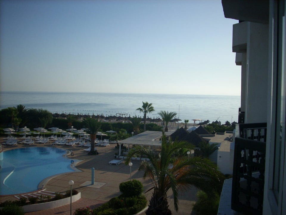 Ausblick aus Zimmer 481 Hotel El Mouradi Palm Marina