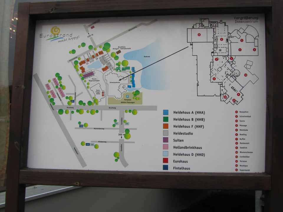 Gesamtlageplan Eurostrand Fintel Eurostrand Resort Lüneburger Heide