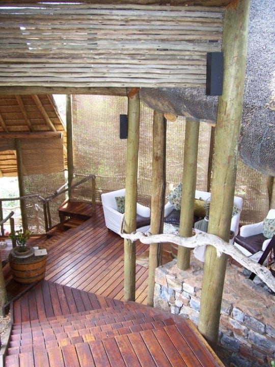 Eingangsbereich Buffalo Ridge Safari Lodge