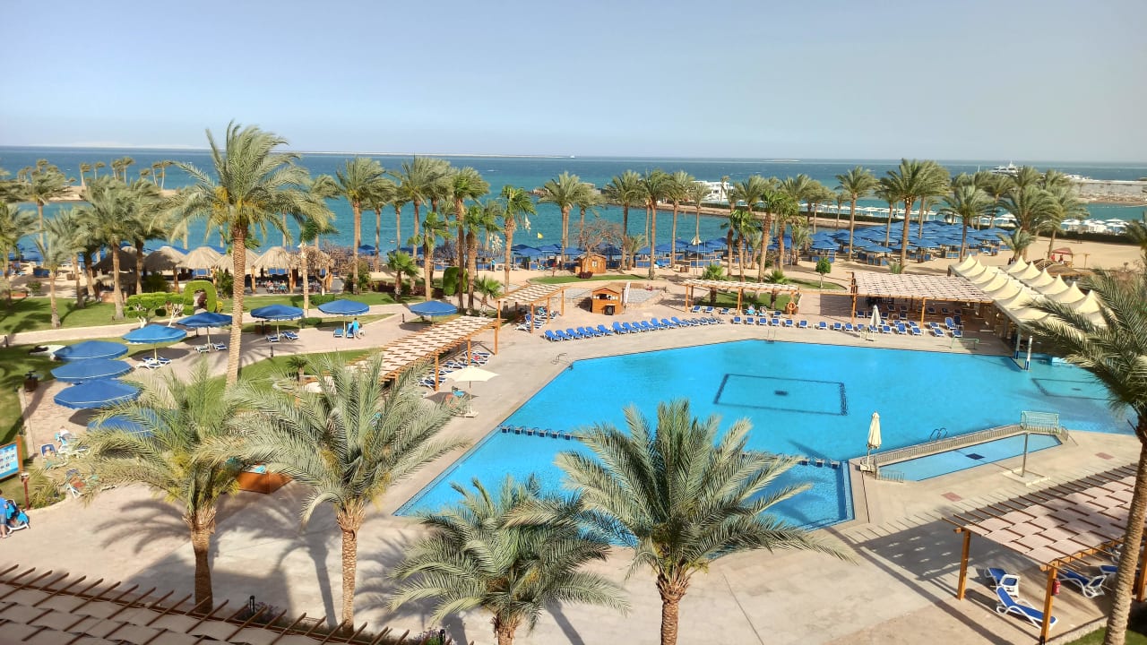 Ausblick Continental Hotel Hurghada