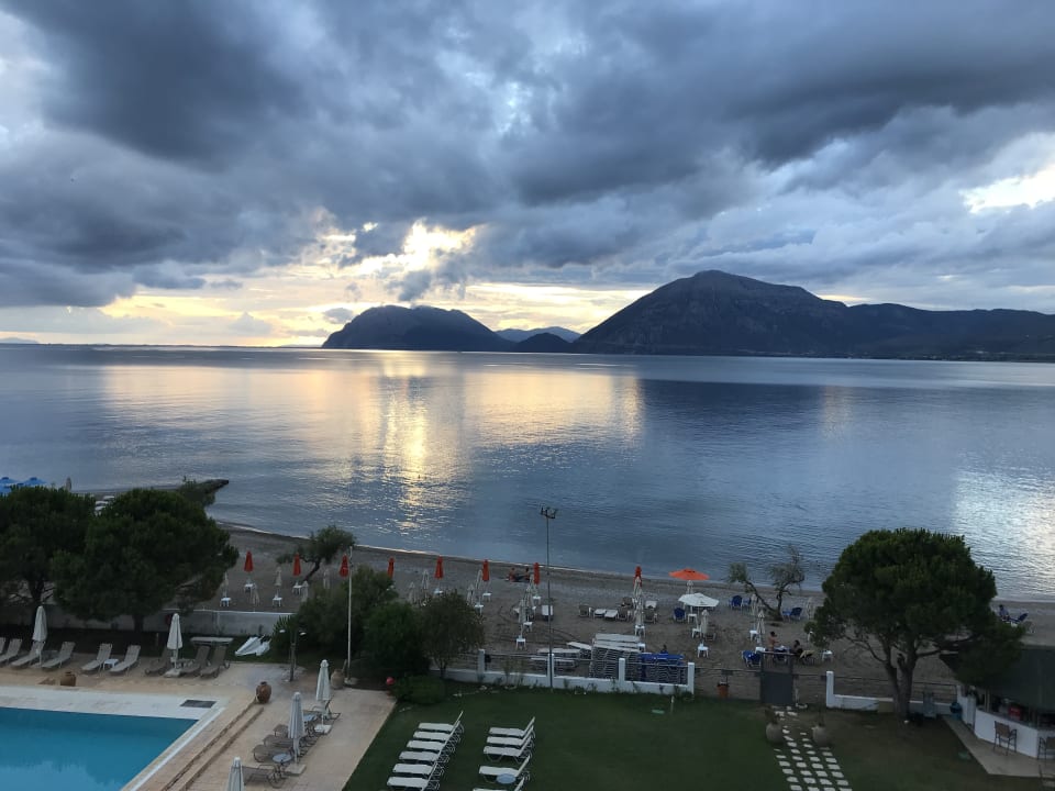 Ausblick Airotel Achaia Beach Hotel