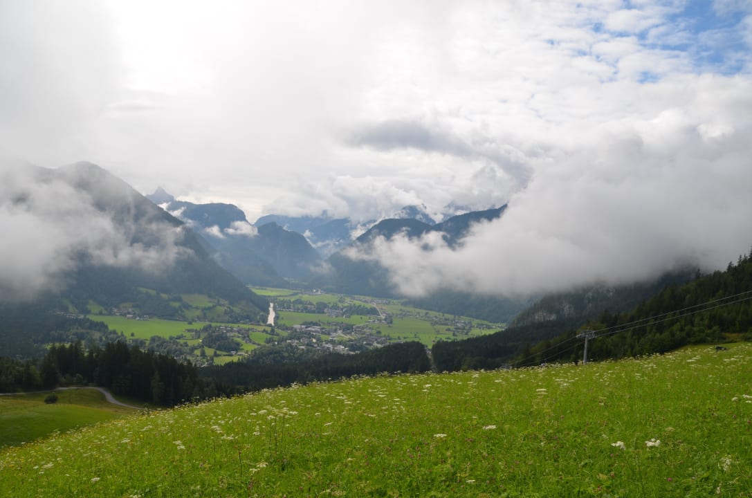 Ausblick Bergbahn oben   Gasthaus-Pension Forellenstube