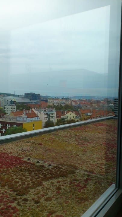 Blick aus Lounge auf Prag Clarion Congress Hotel Prague