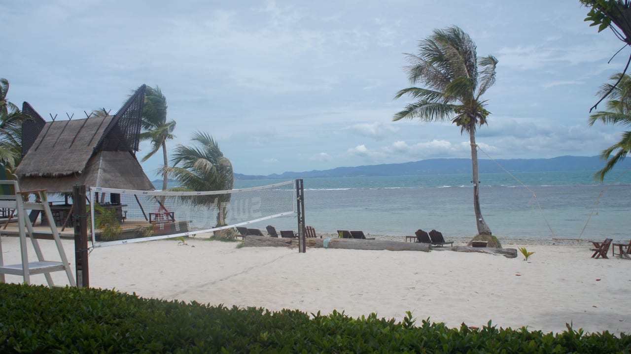 "Strand und Beach- Volleyball- Feld" Hotel Cocohut Beach ...