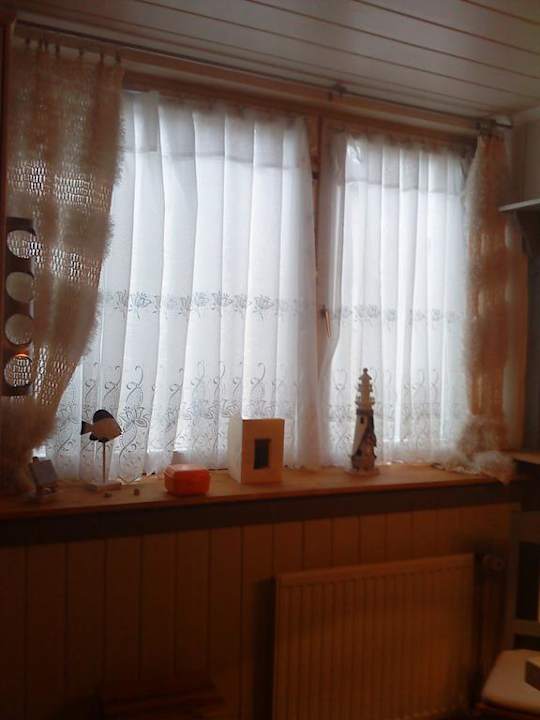 Fenster im Küchenbereich Haus Auf Dem Meere