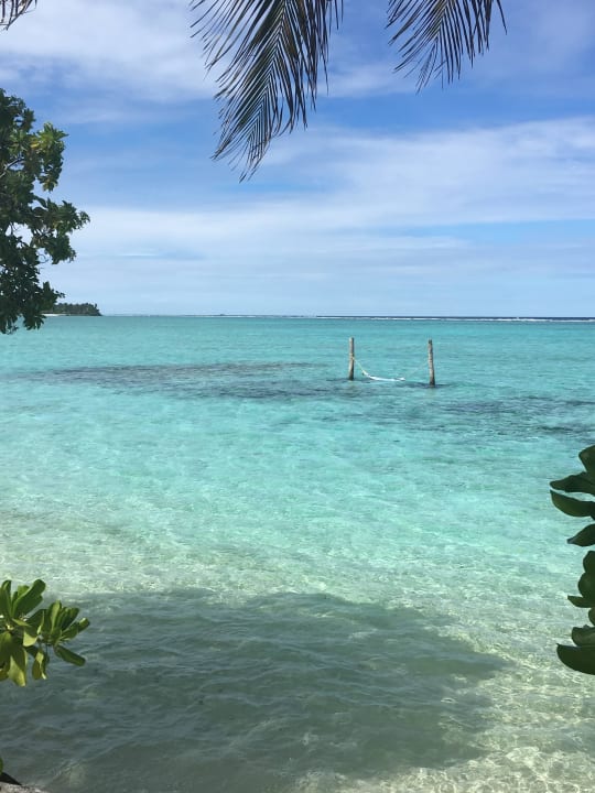 Hängematte im Meer Summer Island Maldives