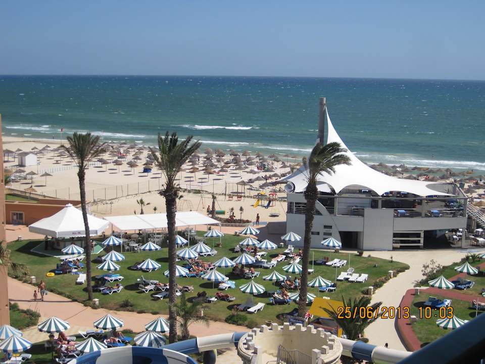 Blick vom Superior Zimmer 2116 Hotel Marabout