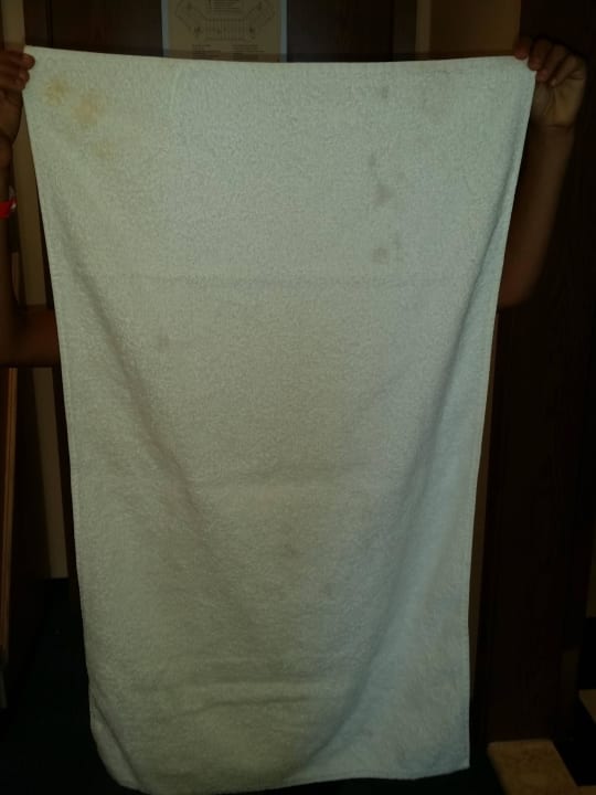 Fleckende Handtücher Royal Park Hotel & Aqua park