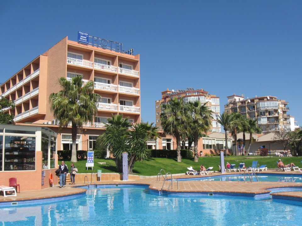 Teilblick aufs Hotel Hotel Best Siroco