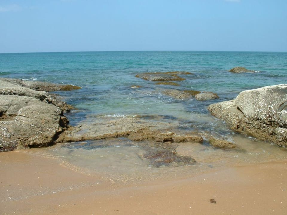 Beim Strandspaziergang Khao Lak Bayfront Resort