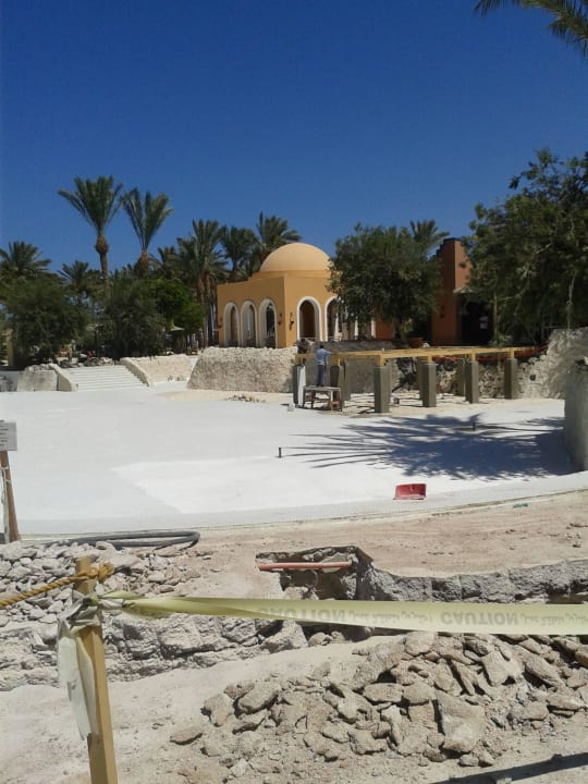 Neue Terrasse beim Karibischen Rest. Grand Makadi