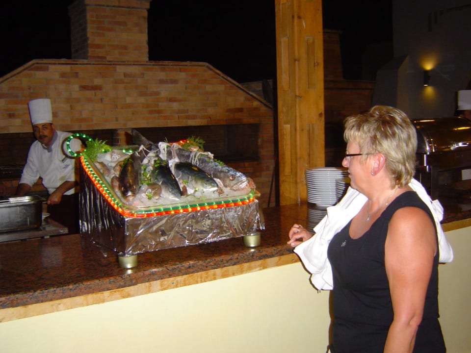 Lecker "Fisch" Hotel Gorgonia Beach Resort