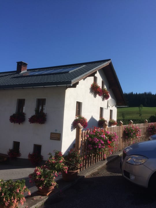 Außenansicht Bergbauernhof Klein Schöntal