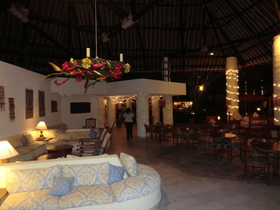 Blick auf die Ruheecke Baobab Beach Resort & Spa