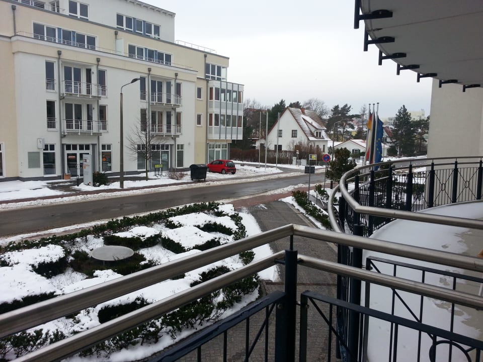 Ausblick von der Suite Nr. 118 Dorint Strandhotel Binz
