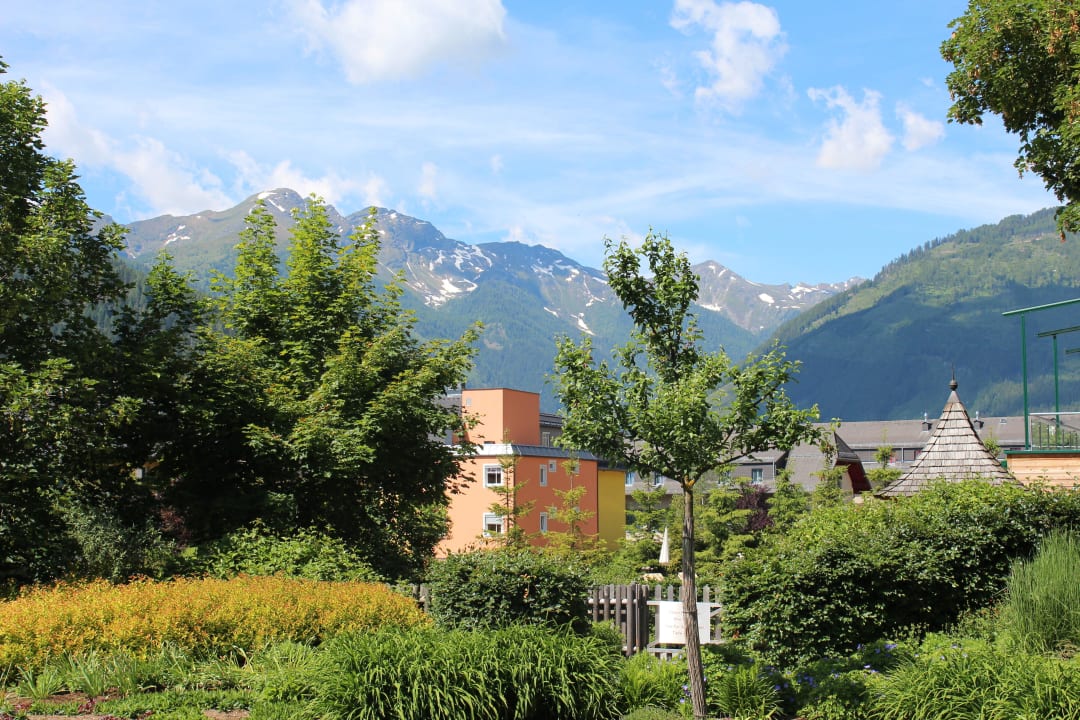 Ausblick auf die Berge Wellnesshotel Eggerwirt