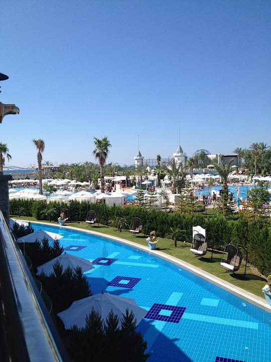 Blick von der Aussenterrasse Hotel Delphin Imperial