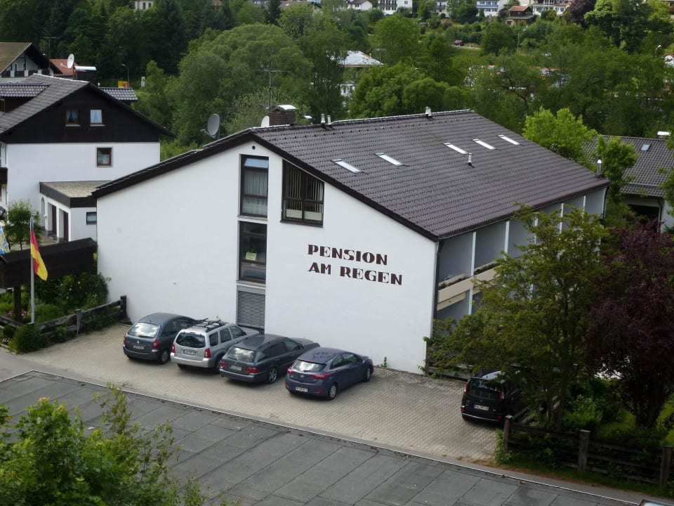 Ansicht vom Osten Pension am Regen