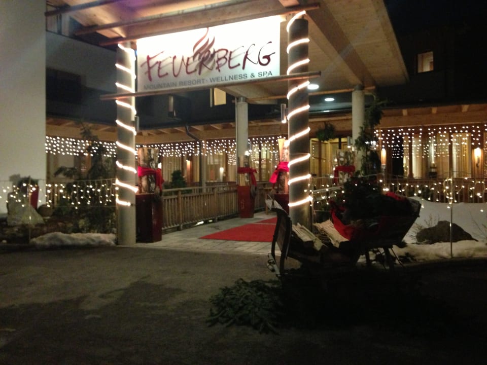 Eingang Feuerberg Resort Mountain Resort Feuerberg