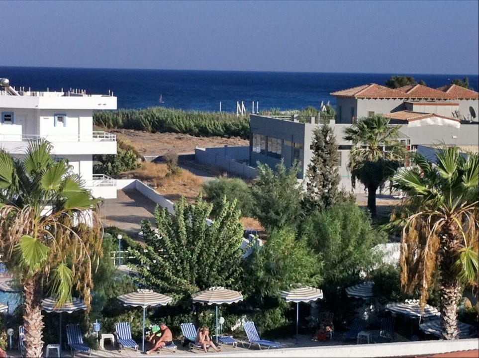 The nearby beach from the hotel provided 2 Hotel Faliraki Bay