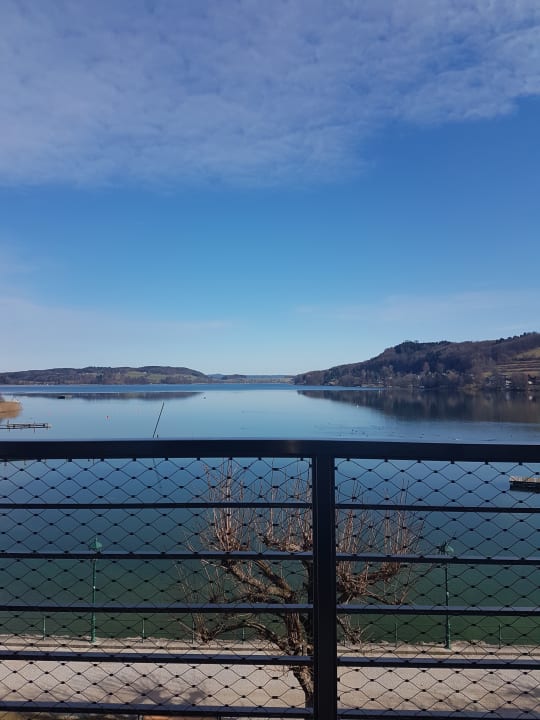 Ausblick Seeside Hotel Seewirt Mattsee