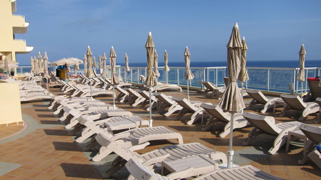 Abends auf der Sonnterrasse Hotel Riu Palace Jandia