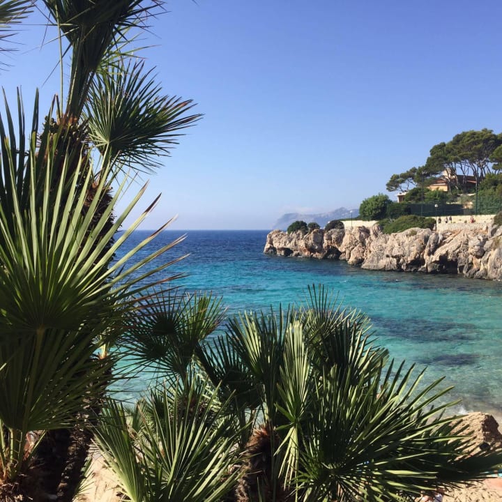 Teil der Bucht Cala Gat Hotel Cala Gat