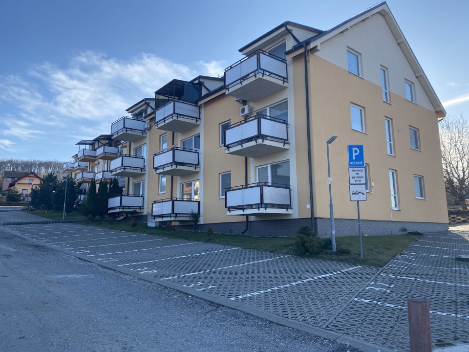 Außenansicht Apartmán Monty