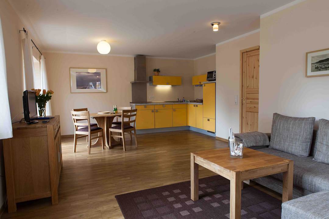 Wohnzimmer Haus Stoertebecker Apartments & Garni