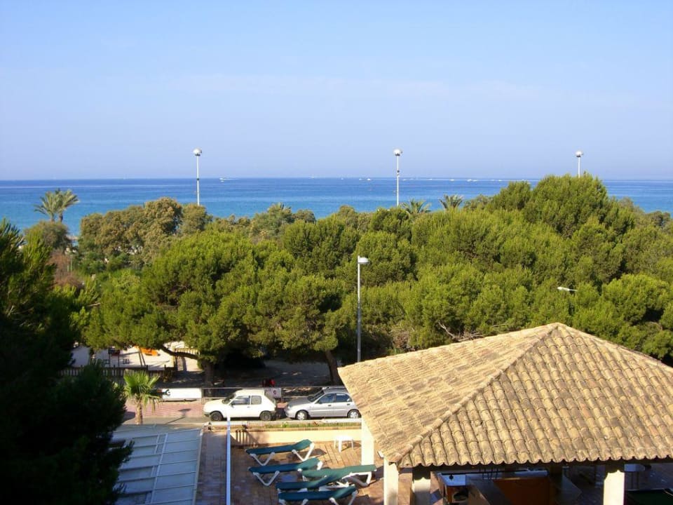 Meerblick von der 3ten Etage des Marina Plaza Aparthotel Houm Plaza Son Rigo