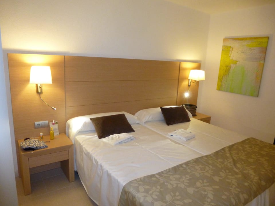 Schlafzimmer Appartment Hipotels Mediterraneo Garden