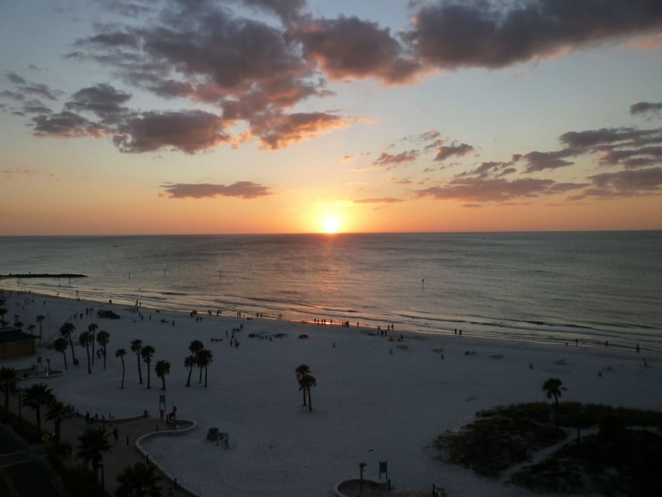 Abendstimmung vom Balkon Hotel Hyatt Regency Clearwater Beach Resort & Spa