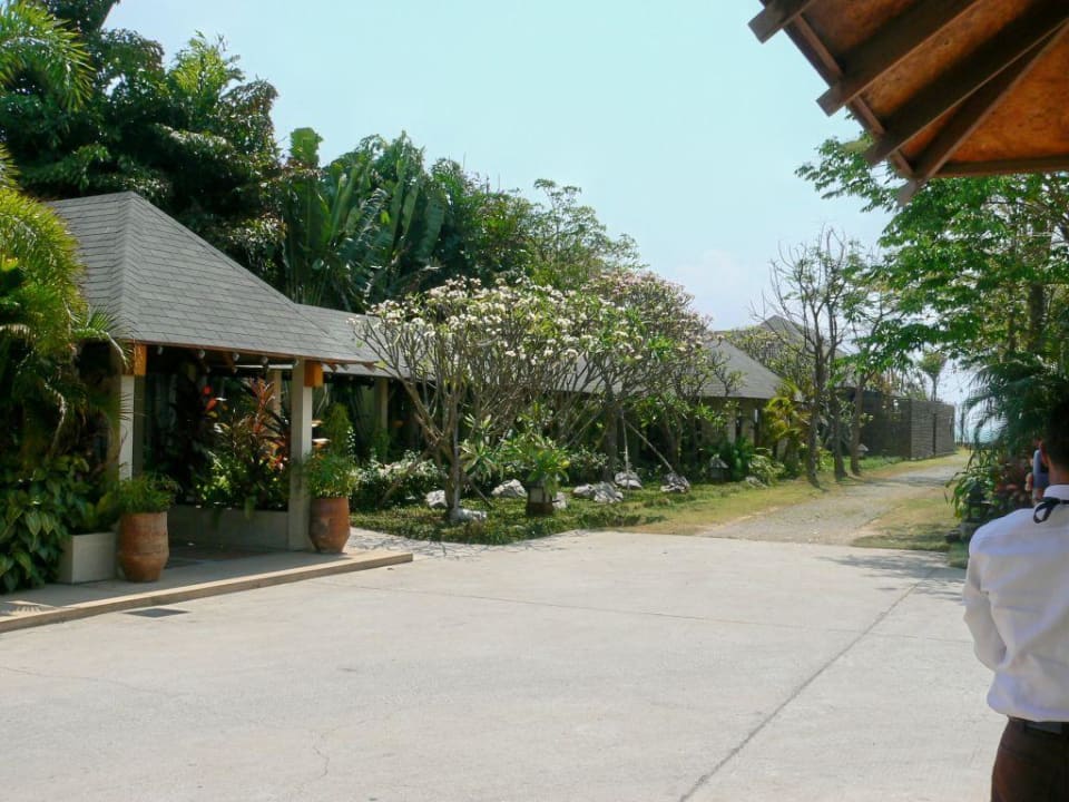 Blick auf den Eingang in die Anlage Hotel Fisherman's Village Resort