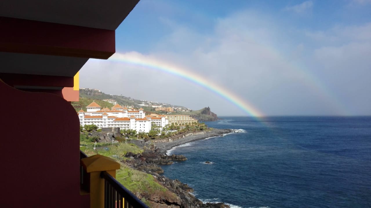 Von Balkon aus doppel Regenbogen Hotel Royal Orchid