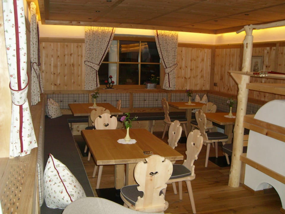 Der neu gestaltete Aufenthaltsraum Hotel Kompatscherhof